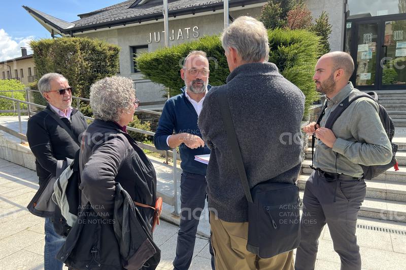 El president del Consell Comarcal de la Cerdanya declara als jutjats per una construcció en zona protegida i inundable