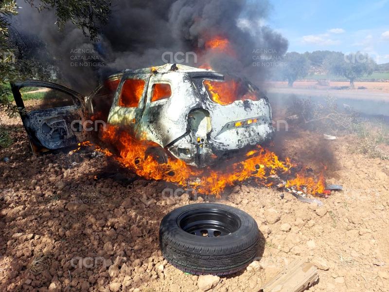 Denuncien un jove per provocar un accident amb un avançament perillós a Pira i fugir