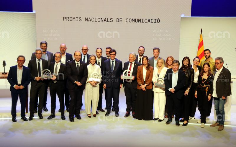 Illa demana als mitjans que també expliquin "les coses bones que ens passen" durant els Premis Nacionals de Comunicació