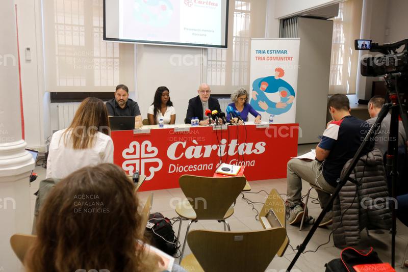 El 60% dels atesos per Càritas Girona viuen en infrahabitatges, habitacions rellogades o es veuen forçats a ocupar