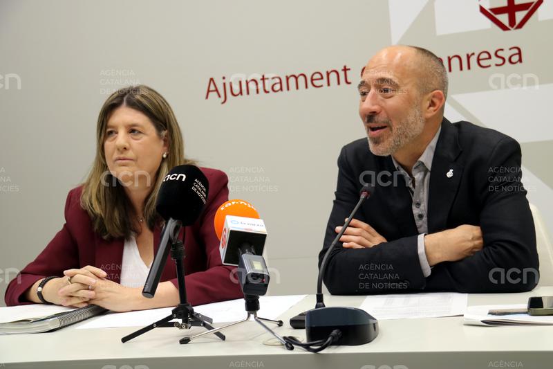Manresa destinarà 2,5 MEUR a la millora de l'espai públic, la inversió més alta de la història
