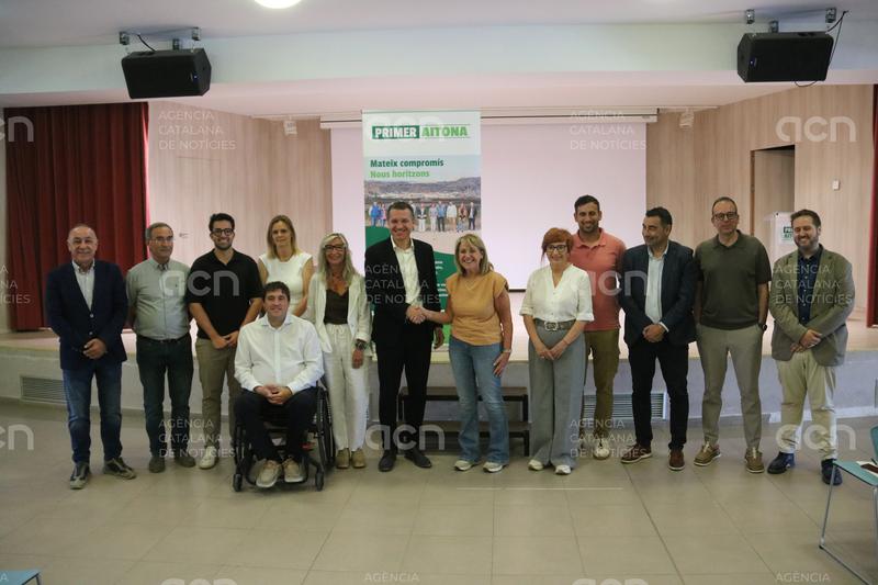 Primer Aitona concorrerà a les eleccions municipals del 2027 sota la marca municipalista del PSC