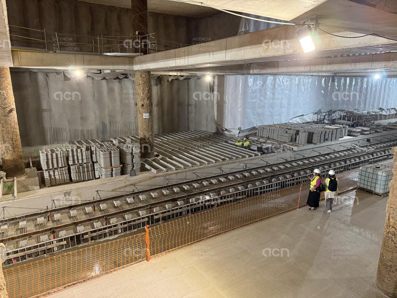 El soterrament a Sant Feliu afronta la fase final amb la previsió que les obres acabin el primer trimestre de 2027