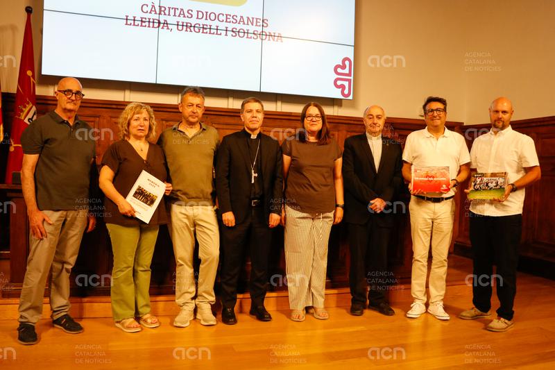 Càritas va atendre l’any passat a Lleida un 10% més de famílies en situació de vulnerabilitat
