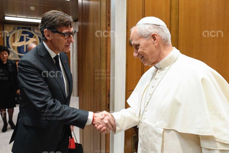 Illa acompanyarà el Papa en tots els actes centrals a Catalunya i assistirà a les recepcions al Palau Reial i al Congrés