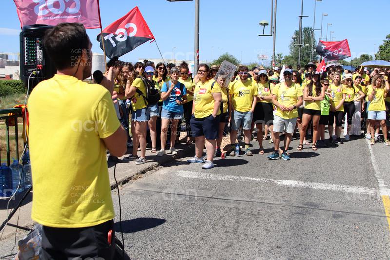 Educació xifra en un 12,39% el seguiment de la vaga de docents a Tarragona i les Terres de l'Ebre