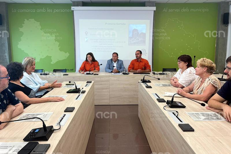 Els Guillats de la Selva faran un pilar a cada municipi de la comarca per reivindicar el patrimoni i la tradició