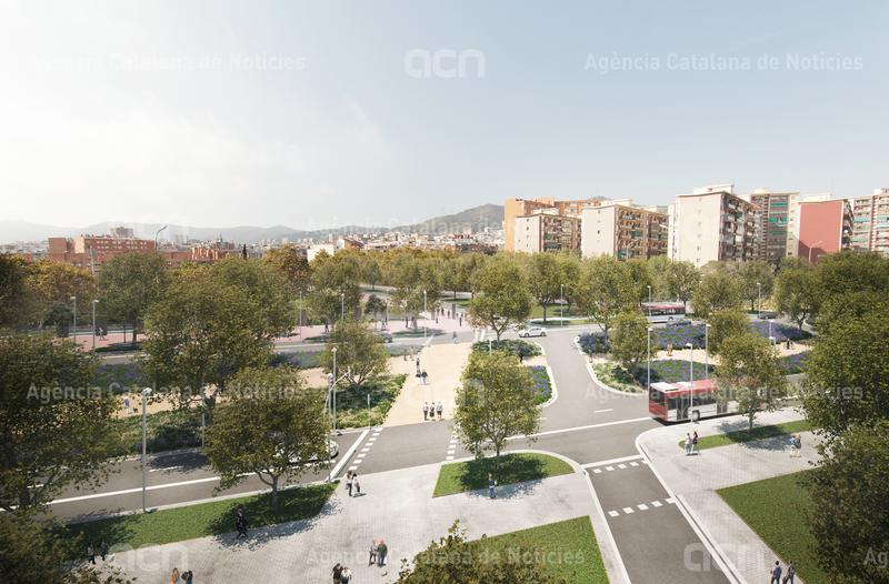 Veïns de Nou Barris i Sant Andreu reclamen accelerar la reforma de la Meridiana “per reparació històrica i salut”