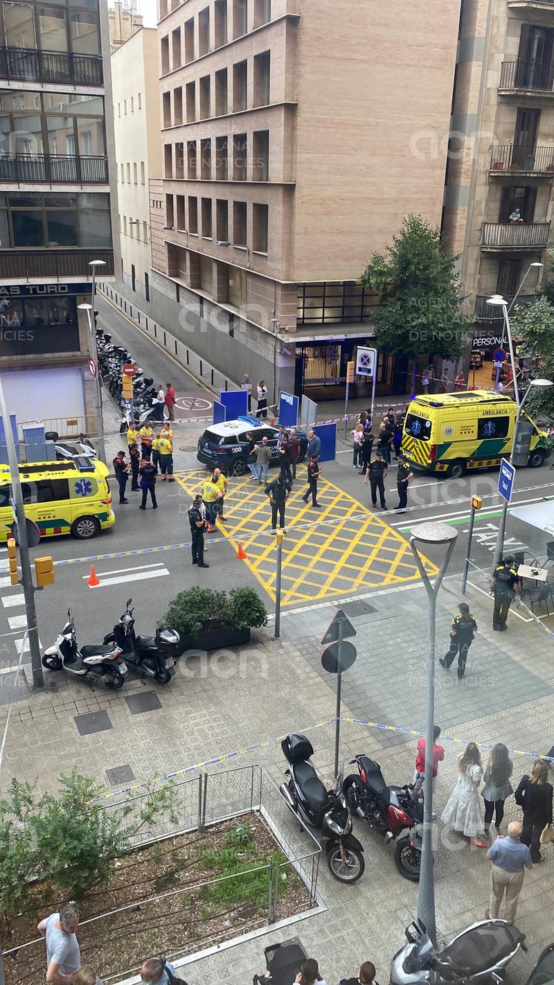 Maten d’un tret un home al carrer Balmes de Barcelona
