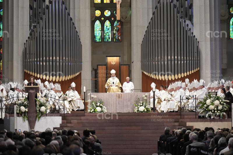 Lleó XIV diu que la Sagrada Família és un "signe d’unitat i concòrdia" i "un far obert al Mediterrani"