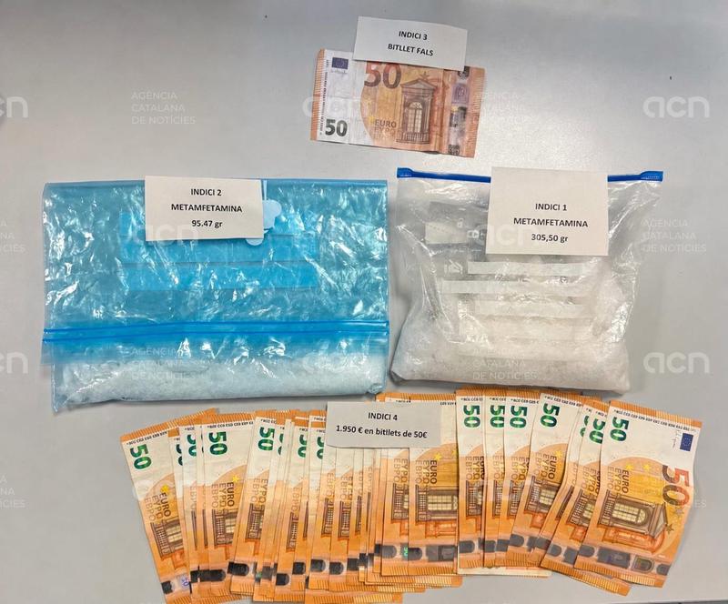 Tres detinguts a Santa Coloma de Gramenet per traficar amb drogues sintètiques