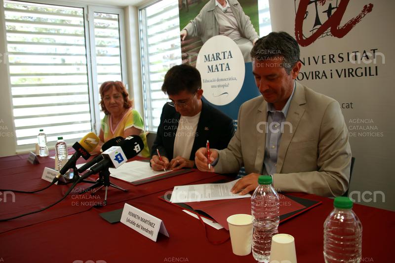 La URV i l'Ajuntament del Vendrell impulsen la construcció d'un nou edifici "estratègic" al campus del Baix Penedès 