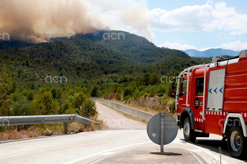 Els incendis s'incrementen un 67% en els cinc primers mesos de l'any a les Terres de l'Ebre
