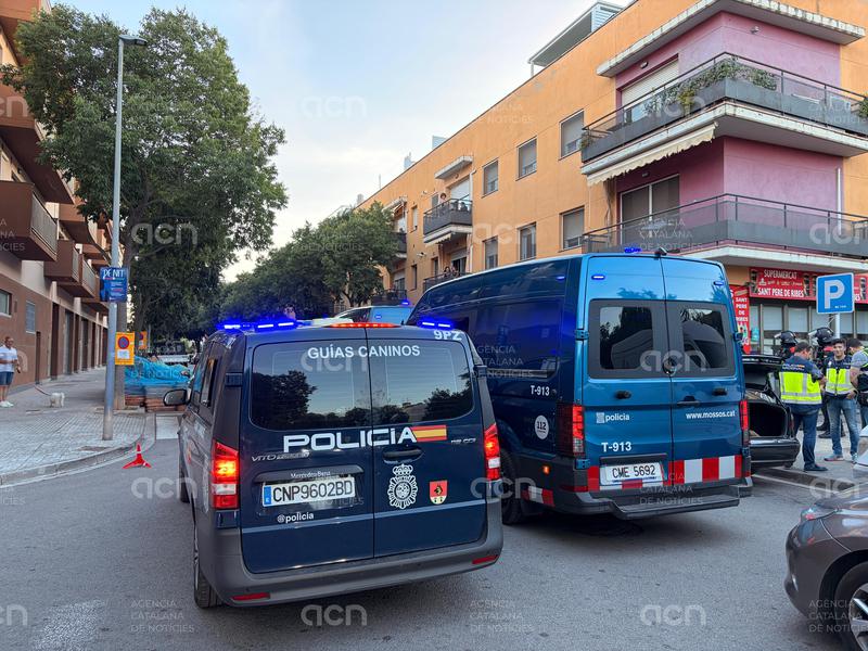 Desmantellen un punt de venda de droga en un supermercat de Sant Pere de Ribes