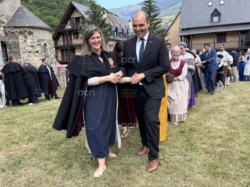 La Hèsta d'Aran serveix per celebrar l'assoliment de "fites històriques" com el nou sistema de finançament