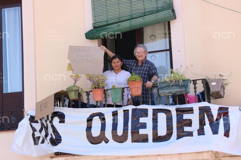 Ajornat el desnonament d’una família amb un menor a Barcelona, l’única que queda d’un bloc dedicat al turisme