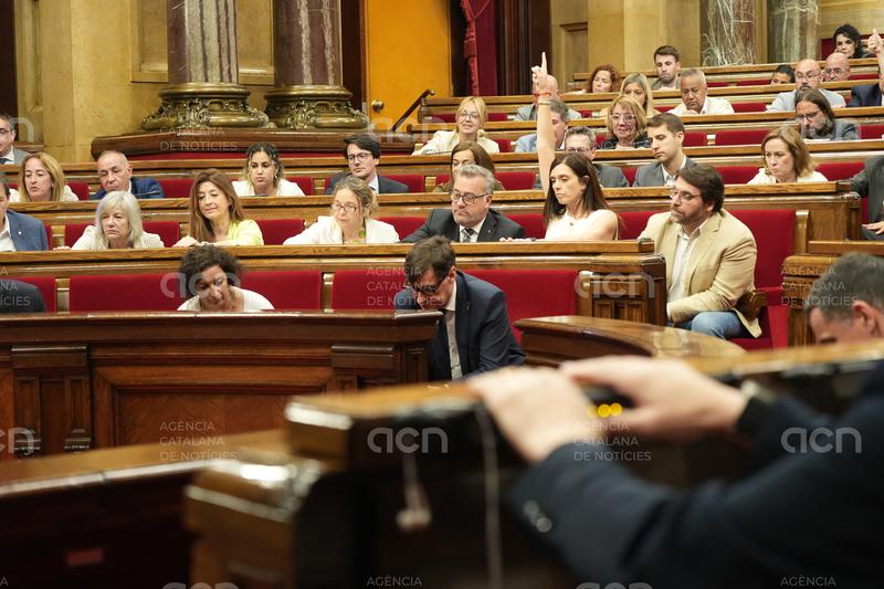 El Parlament exigeix inversions a l'Estat per eliminar el "coll d'ampolla" entre Sant Vicenç de Calders i Barcelona
