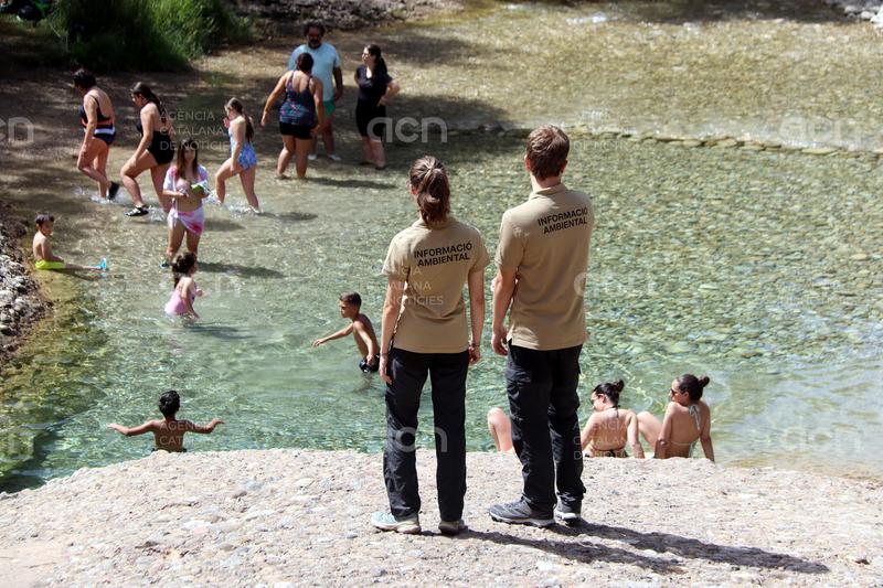 Arrenca el dispositiu d'informadors ambientals al Solsonès per garantir un ús responsable dels rius i espais naturals