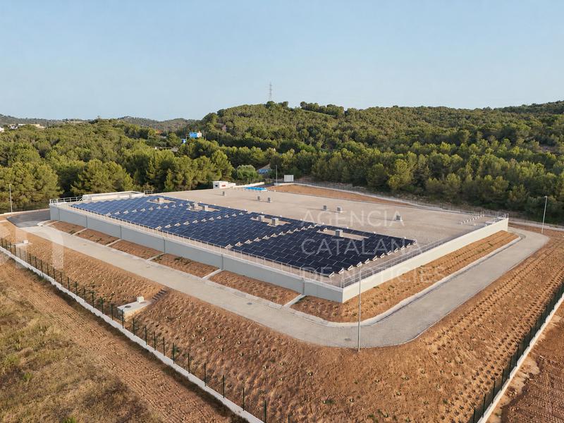 Entra en funcionament el dipòsit del CAT a Cunit per garantir el subministrament d'aigua del Tarragonès i Baix Penedès