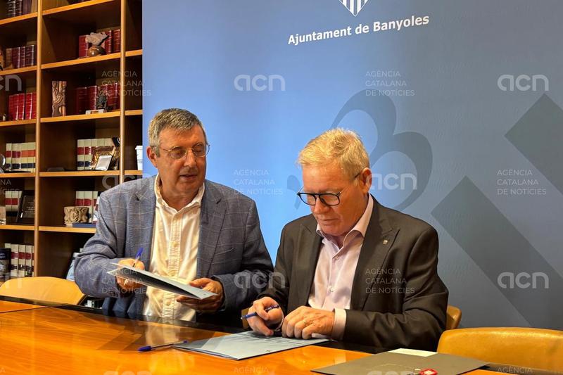 La Generalitat cedeix a l'Ajuntament de Banyoles dues finques d'una herència intestada per fer-hi habitatge social