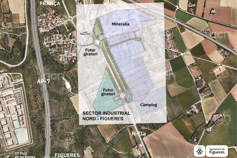 Figueres avença en el desenvolupament del sector industrial al nord de la ciutat