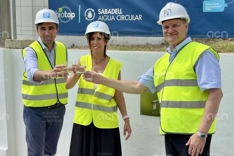Sabadell posa en marxa una planta potabilitzadora que cobreix el consum d'aigua de 6.800 famílies