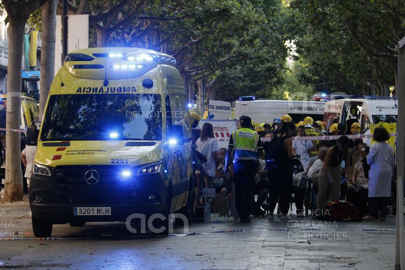 Nou persones continuen ingressades per l'accident d'autobús a Lleida, tres de les quals a l'UCI