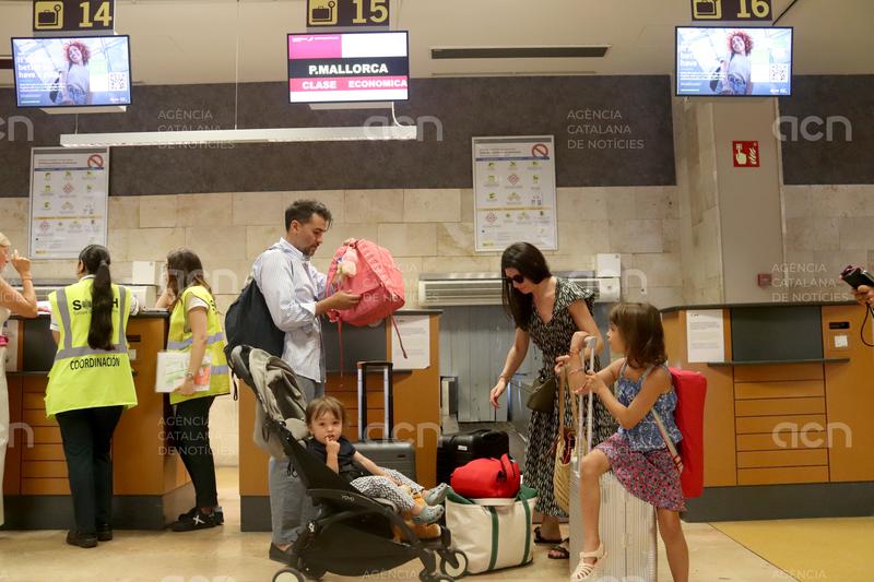 El primer vol de Girona a Palma de Mallorca surt amb un 59% de les places ocupades