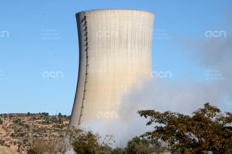 Exercici de control de radiacions a la central nuclear d'Ascó