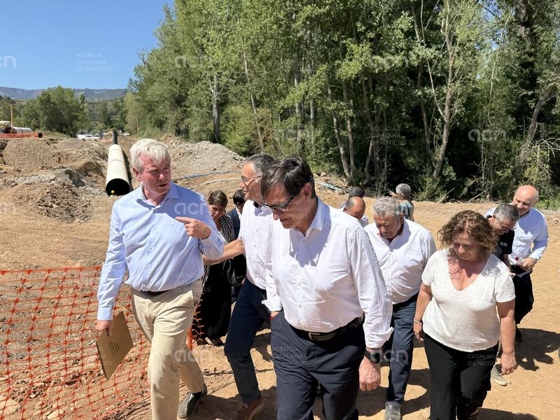 Illa anuncia un decret de cara a la tardor per incentivar l'adhesió de regants al regadiu de la conca de Tremp