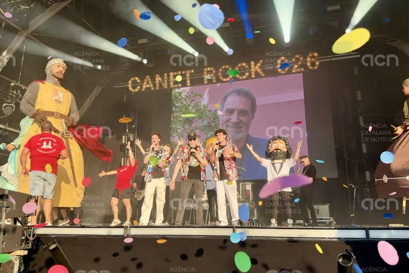 Mainat converteix el Canet Rock en una Festa Major en homenatge a Toni Cruz