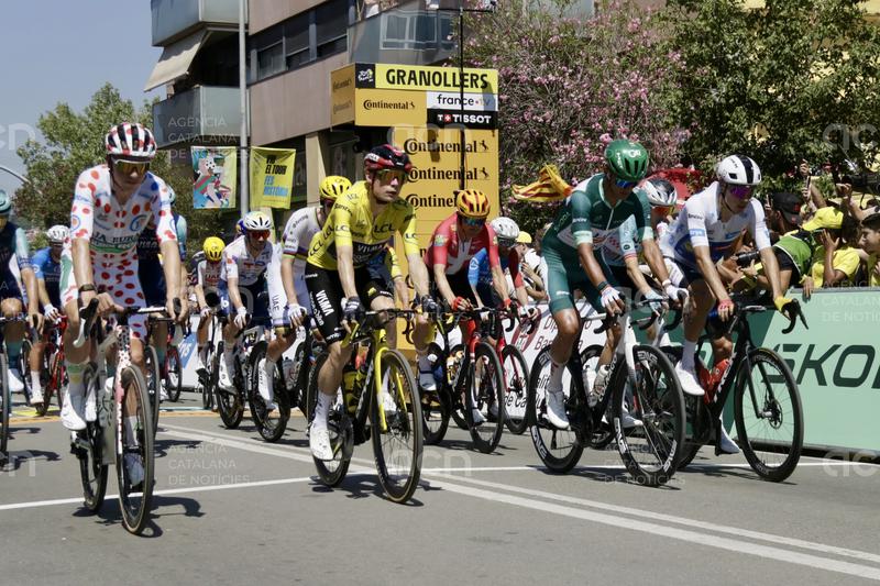 La tercera etapa del Tour de França arrenca des del centre de Granollers