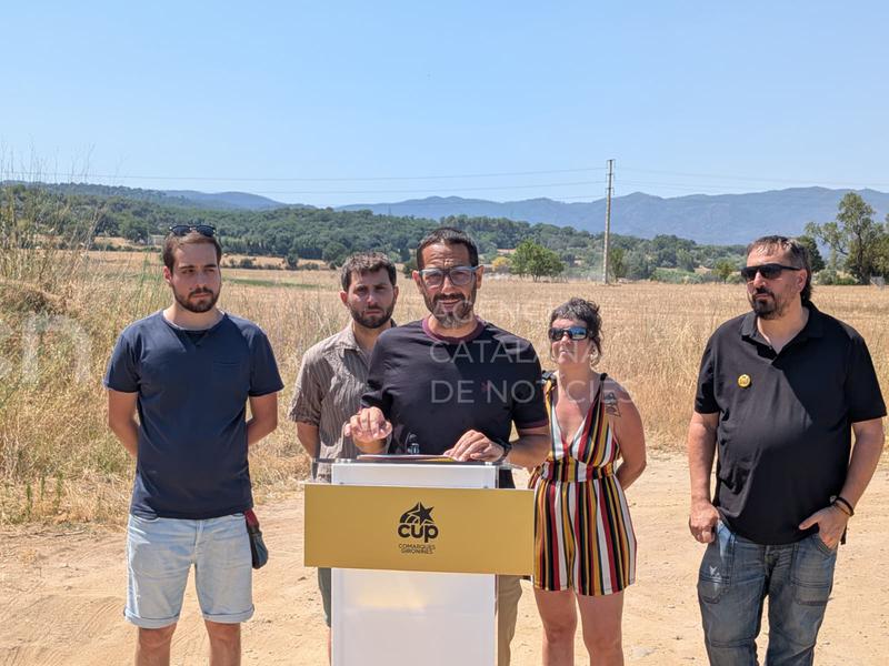 La CUP exigeix un “canvi profund” en la política forestal i que “s’assumeixin responsabilitats” pel foc de les Gavarres