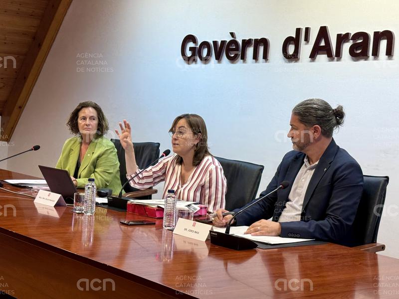 Paneque es compromet a no tancar el port de la Bonaigua durant les obres de reparació del tram de la C-28 que s'esfondra