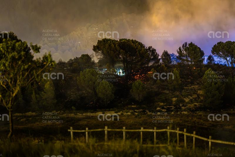 S'aixeca el confinament als municipis afectats per l'incendi de l'Anoia