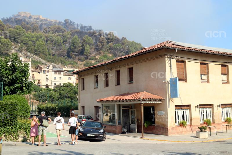 Veïns afectats per l'incendi de l'Anoia: "Hem passat molta por i nervis"