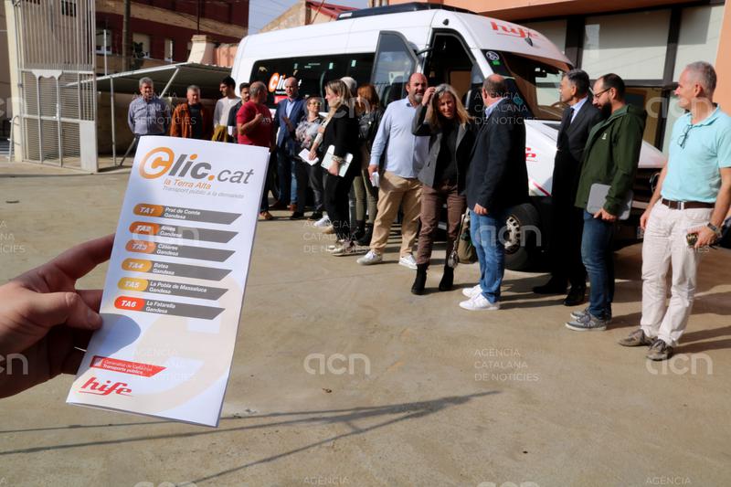 Més de 3.000 usuaris fan ús del bus a demanda de la Terra Alta el darrer any