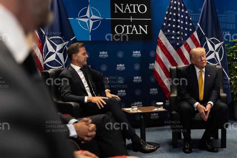 Trump diu que té el "pressentiment" que els aliats de l'OTAN que es neguen a invertir el 5% en defensa "ho faran aviat"