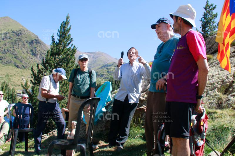 Homenatgen els activistes antifranquistes que van participar fa 60 anys en el segrest de la Mare de Déu de Núria