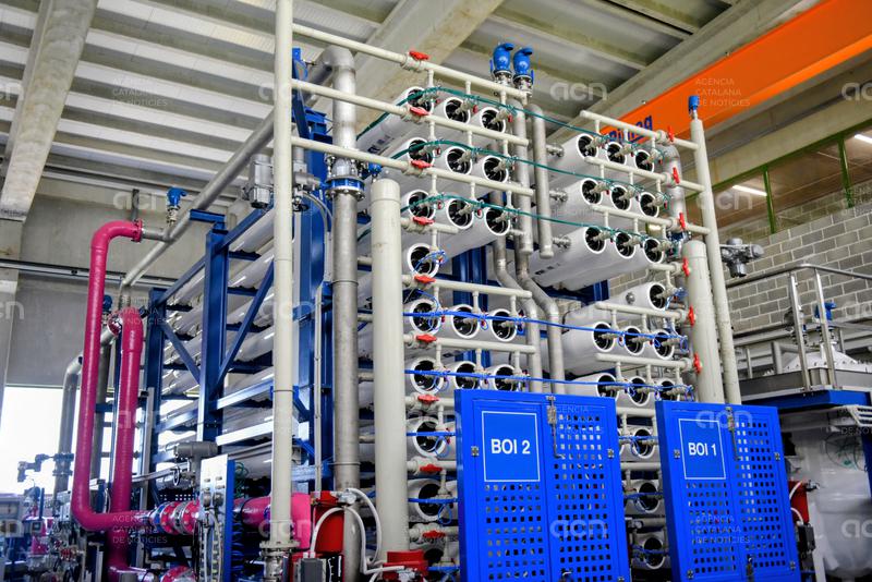 Entra en funcionament la nova ETAP de Sant Feliu de Llobregat amb una capacitat de tractament de 1.000 litres per segon
