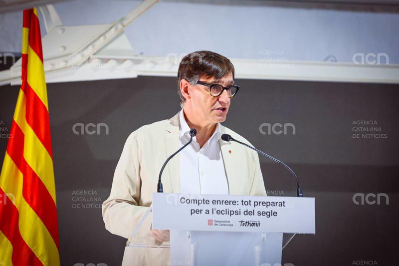 Illa destaca que Catalunya vol viure l'eclipsi com a "protagonista científica"