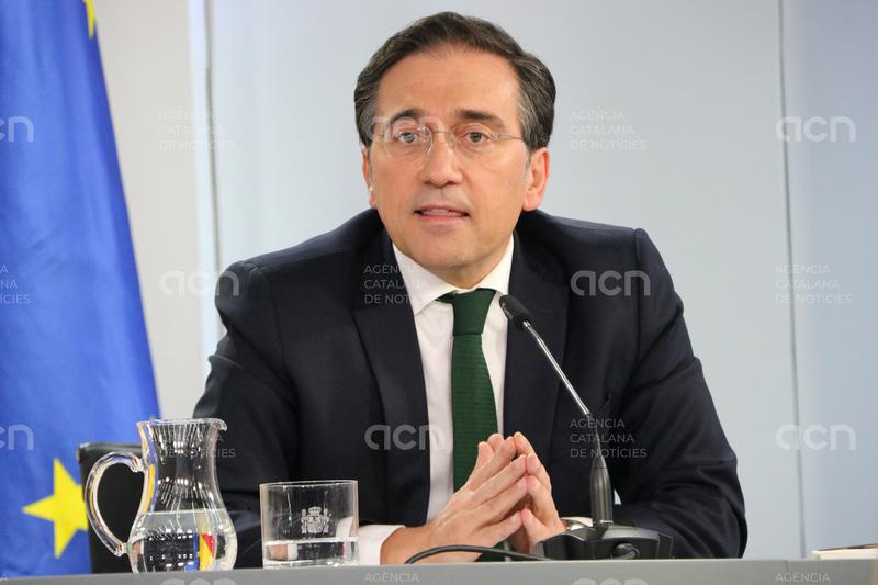 Albares acusa Brussel·les de fer servir "tàctiques dilatòries" per no vetar el comerç amb els assentaments a Cisjordània