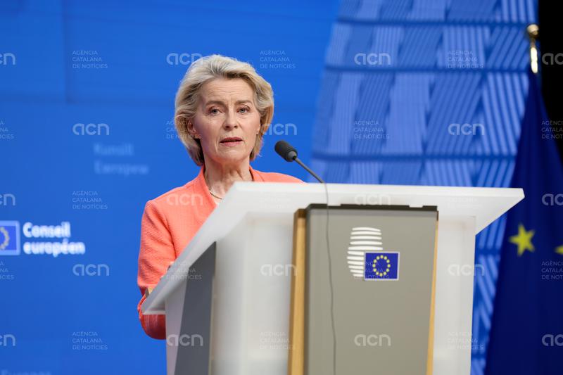 Von der Leyen anuncia que el Grup de Donants per Palestina ha recaptat 900 MEUR