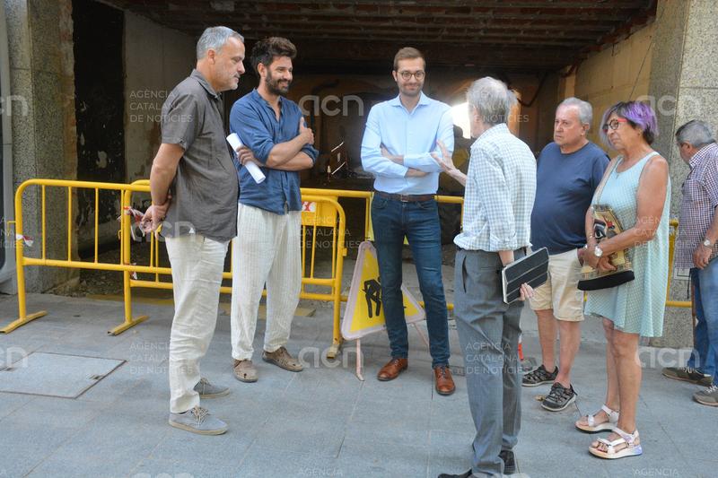 Olot engega la reforma del passatge del Colon com a "punt estratègic" pel pas de vianants del centre de la ciutat