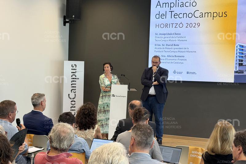 La Generalitat aportarà dos dels 20 milions d’euros de l’ampliació del TecnoCampus de Mataró