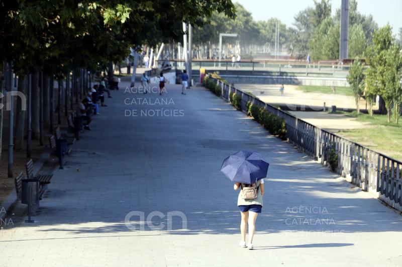 Novè dia de l'estiu per sobre dels 40ºC a Catalunya, amb una màxima de 42,4ºC a Anglès