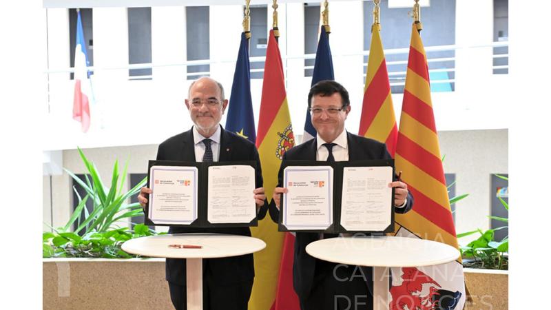 Catalunya i la Regió Sud de França renoven el memoràndum d'entesa per reforçar la cooperació entre ambdós territoris