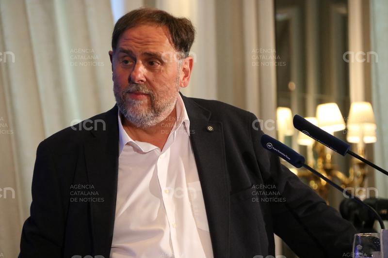 Junqueras, a Madrid: “Els drets polítics no poden dependre de la voluntat d’una part de la judicatura”