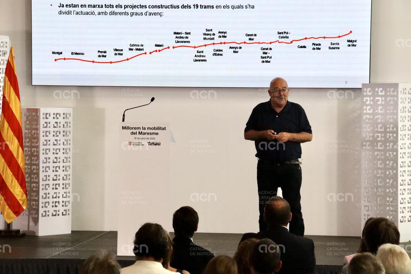 El Govern comença a desplegar el Conveni Maresme i preveu que les obres per pacificar l'N-2 a Mataró arrenquin el 2027