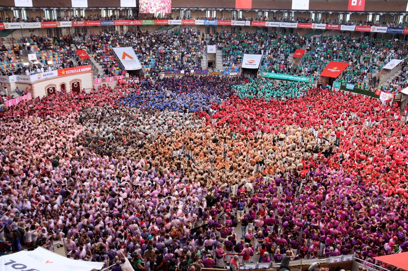 El 30è Concurs de Castells tanca el rànquing amb 42 colles convidades que han de confirmar l'assistència en 48 hores 